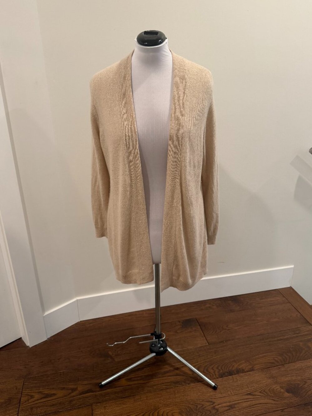 Charter club cashmere long open cardigan